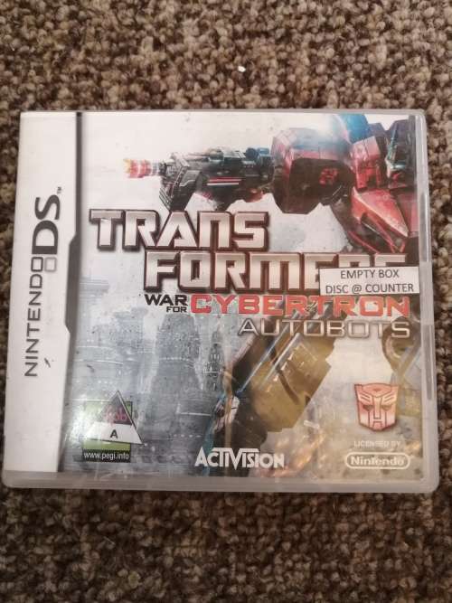 Nintendo DS Game - Transformers War for Cybertron