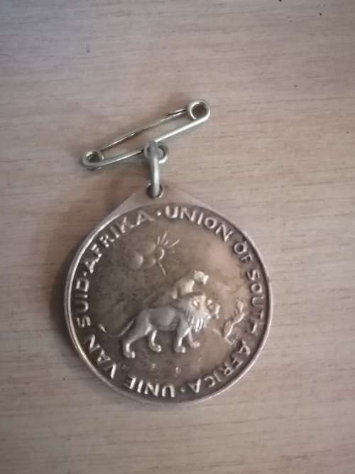 1937 South African  Kroning Coronation Suid African Union Medal