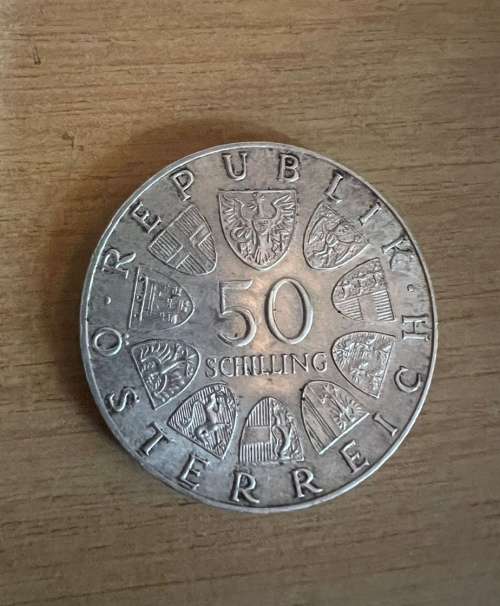 50 Schilling - Osterreich Republik