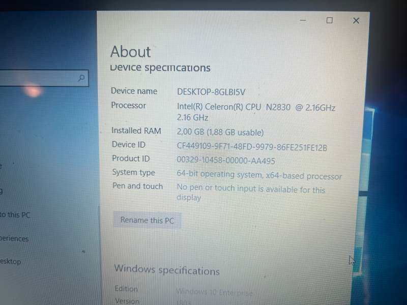 Proline Laptop