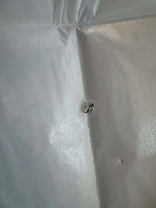 Princess Cut Diamond 0.246 Cts