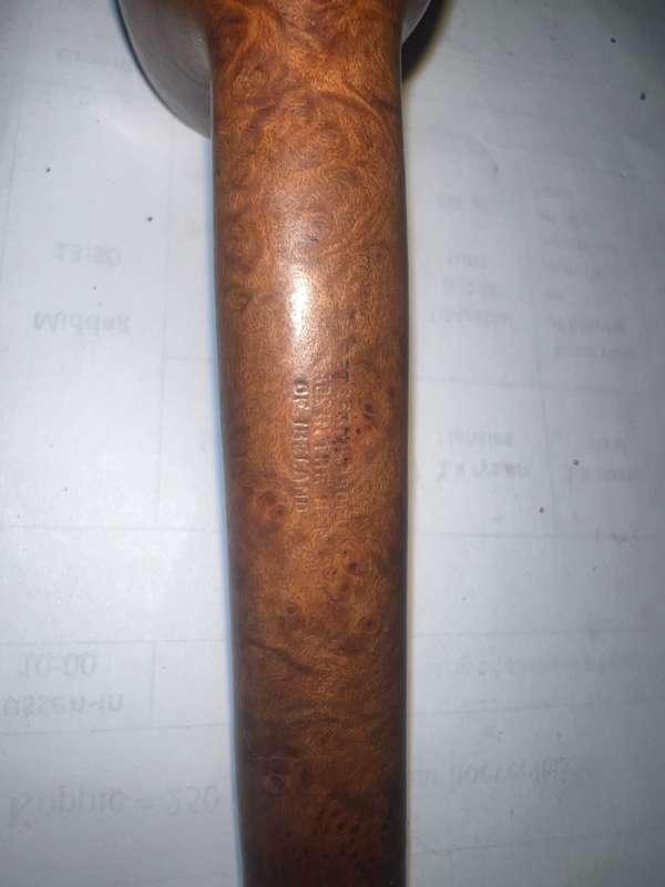 Peterson Shamrock 264 Fishtail Tobacco Pipe