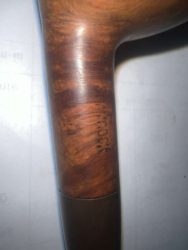 Peterson Shamrock Smooth 406 Fishtail Tobacco Pipe