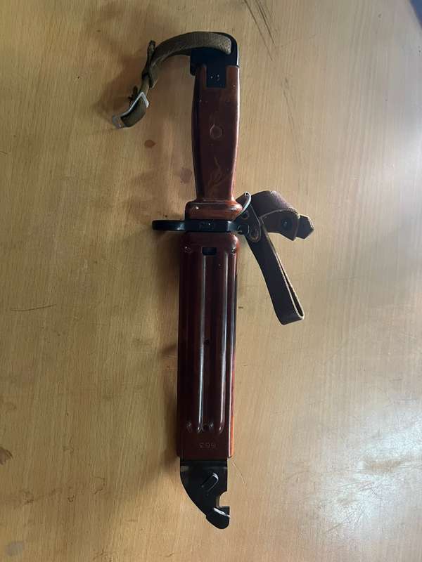 AKM Type II Bayonet and Scabbard