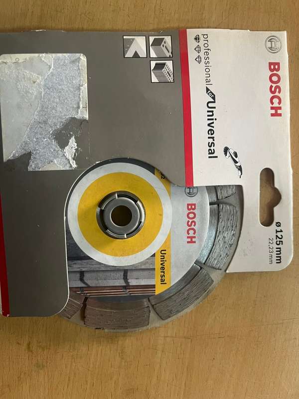Bosch Standard for Universal Turbo diamond cutting disc 125mm