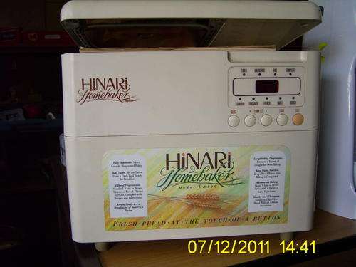 Hinari Homebaker Bread maker