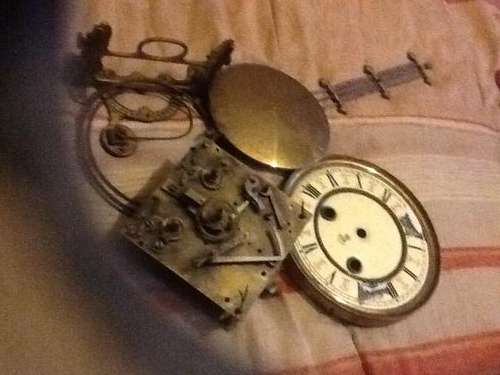 Gustav Becker Meg /gongs/pendulum/face
