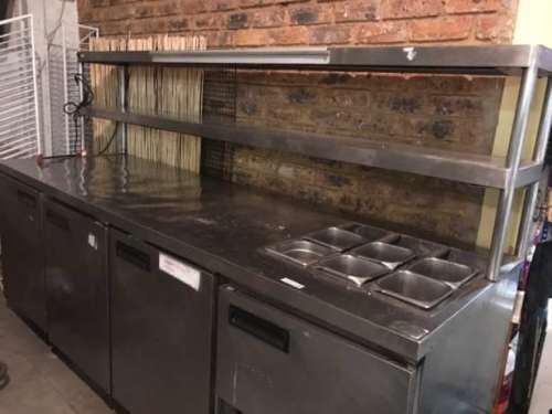 4Door Undercounter Fridge with Double Food Warmer *Worth R40,000*
