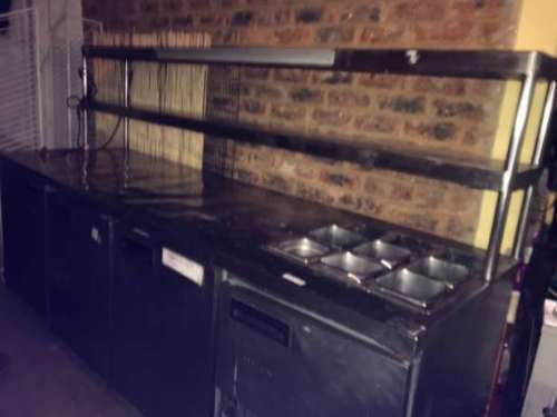 4Door Undercounter Fridge with Double Food Warmer *Worth R40,000*