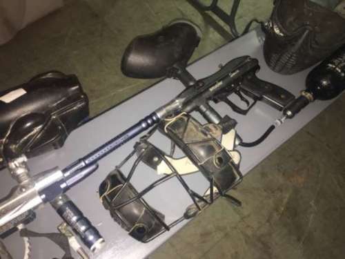 Paintball Kit (2 Spyder Guns, Masks, Pods etc) *Too much to mention* Worth over R7,000!
