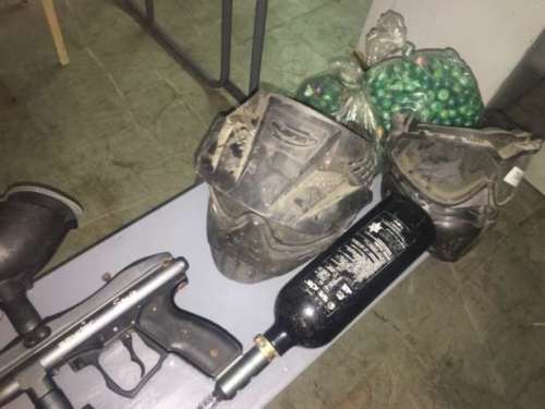 Paintball Kit (2 Spyder Guns, Masks, Pods etc) *Too much to mention* Worth over R7,000!