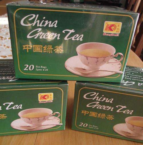 2 X Kang Dali China Green Tea   20 Tea bags (40) teabags)