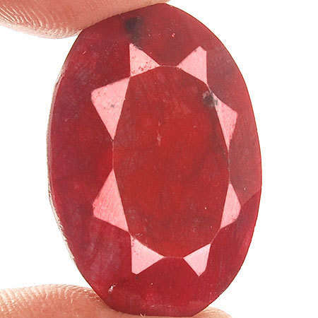 57 CTS RARE HUGE TOP PIGEON BLOOD RED NATURAL AFRICAN RUBY