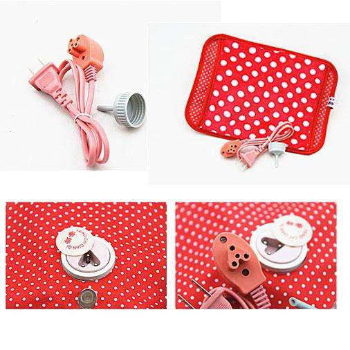 Flannel Electric Hot Water Bottle Body & Hand Warmer (Available in a variety of colors)