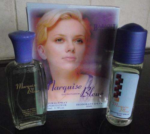 Set of 2 Marquise Bleue Eau De Parfum and Deodorant 100ml + 50ml