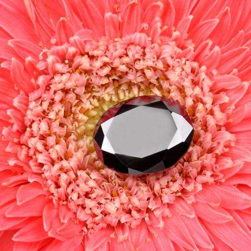 CHARMING Black Moissanite Natural cushion Cut 3.80 CT Loose Diamond CERTIFIED AAA**