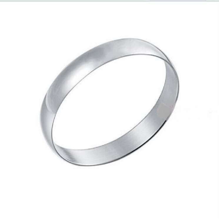 12mm  x 60mm Stainless Steel Ladies Bangle(Please note that the inside diameter is 60mm)
