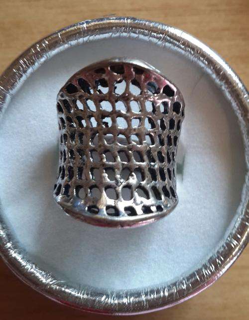Tibetan Silver Ring Size 7