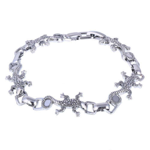Silver High Quality Lizard Bracelet