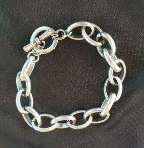 Tibetan Silver Chain Bracelet