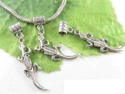 tibet silver free move gecko charms fit pandora
