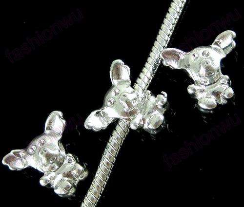 1 X Pce Funny Pig Screw Bead Fit Pando Bracelet