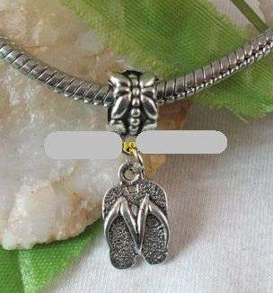 1 pce  Bail & Shoes charm for Pando bracelet