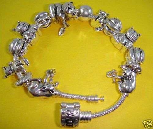 LOVELY SILVER BEADS PADORA BRACELET