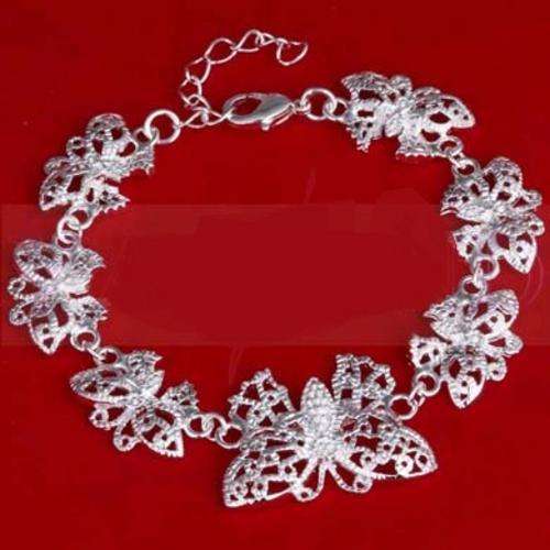 BEAUTIFUL 925 SILVER BUTTERFLY BRACELET