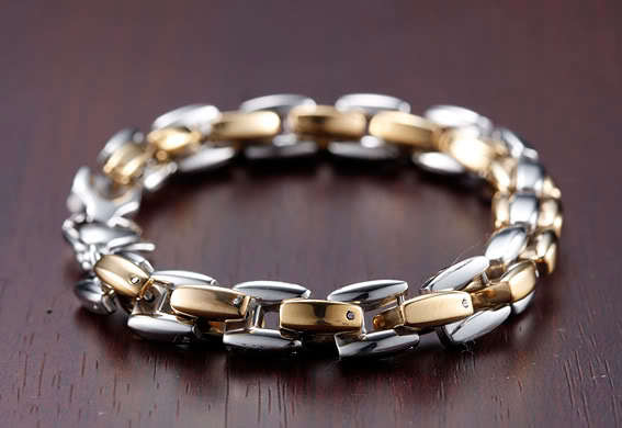 **NEW** Men's Stainless Steel Links  Bracelet