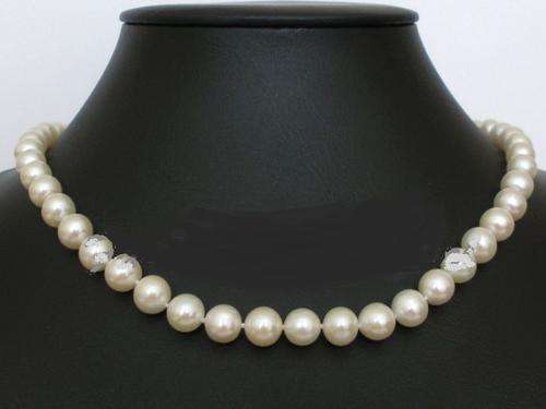 LOVELY VINTORIO COLLECTION GENUINE FRESHWATER PEARL NECKLACE