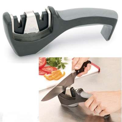 Double Carbide - Ceramic Pull-Thru Knife Sharpener