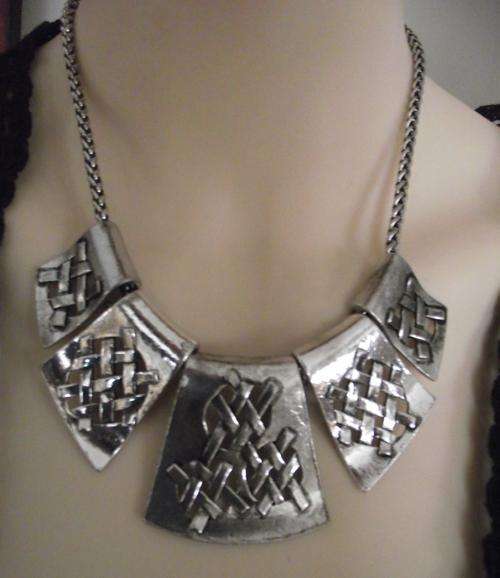 Stunning Tibetan Silver Egyptian Style Necklace