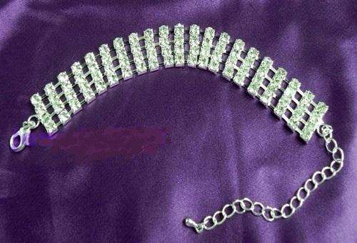 Elegant 4 Row Austrian Crystal Bracelet with Lobster clasp