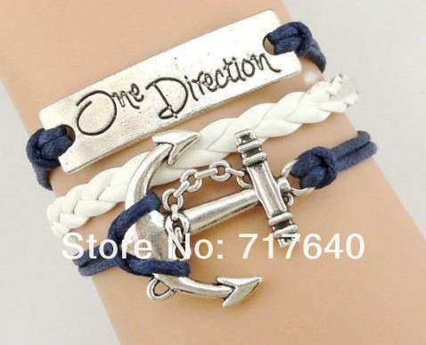 One Direction Navy Bracelet