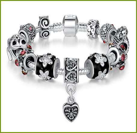 *Stunning Silver Charm Bracelets