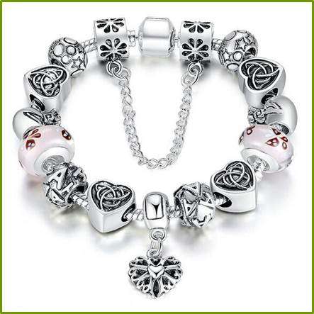 *Stunning Silver Charm Bracelets