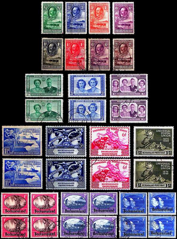 BECHUANALAND Mint & Used Selection