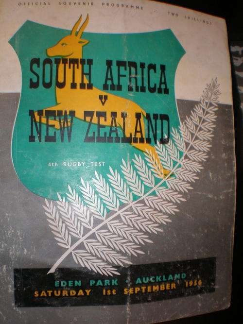 1956 New Zealand v South Africa - 4th Test @ Auckland