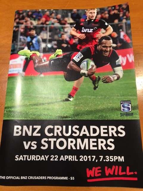 2017 Crusaders v Stormers @ Christchurch