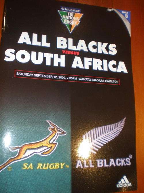 2009 New Zealand v South Africa @ Hamilton - Tri Nations