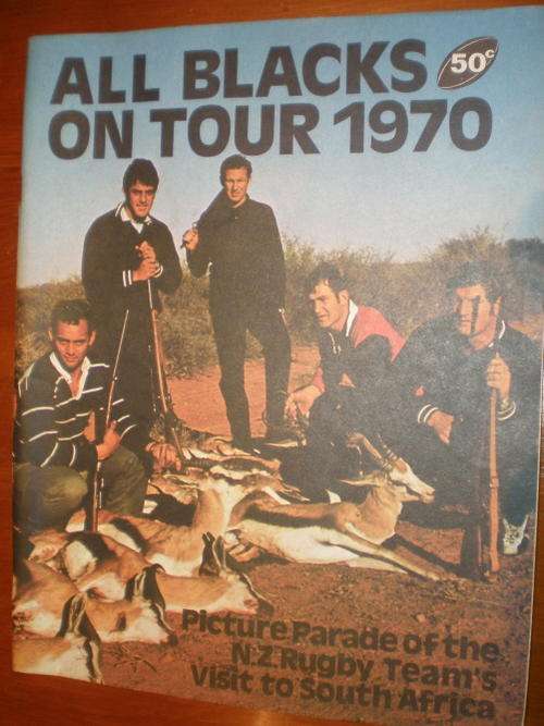 All Blacks on tour 1970 (New Zealand)