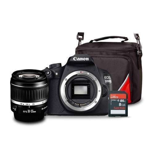 Canon EOS 1200D DIGITAL CAMERA BODY 18.1 MP HDMI + 18-55 LENS Professional KIT + TRAINING R11 500