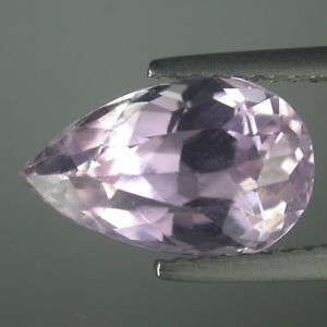 9.61 carat HUGE SIZE LIGHT PINK PEAR CUT VS KUNZITE 15.5X10.9X8.8