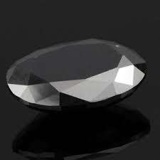 **GRADED AND APPRAISED** FROM SAN DIEGO** ORIGIN AFRICA-1.00 CARAT JET BLACK DIAMOND COLOUR ENHANCED