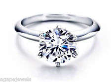 Perfect Solitaire -  D / VVS1 3.00CT Brilliant round 14kt W/Gold Diamond ring On SALE now ERV R60000