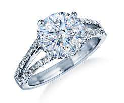 H-I/ VS1-VS2 1.00CT Brilliant Round VG cut Solid 14kt White Gold GENUINE Moissanite ring