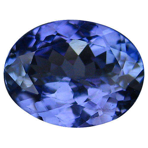 1.41 CARAT OVAL CUT FLAWLESS NATURAL "D" BLOCK TANZANITE - Tanzania VAL R13 434