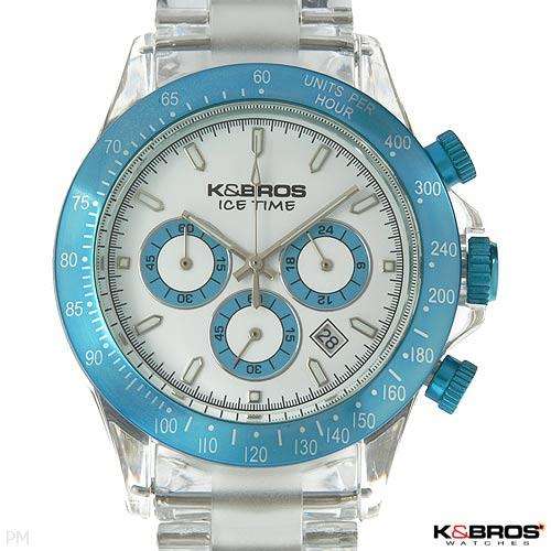 ***R1450***K AND BROS 9511-1 Chronograph Watch