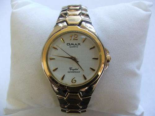 ***GORGEOUS!!!***SILVER AND GOLD WATCH FROM THE OMAX COLLECTION!!!